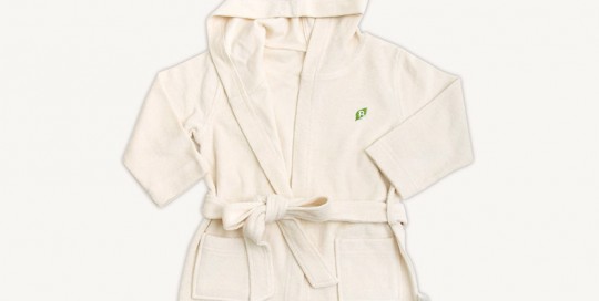 Organic Toddler Bathrobe