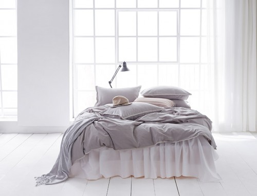 Gray Soft Bedding